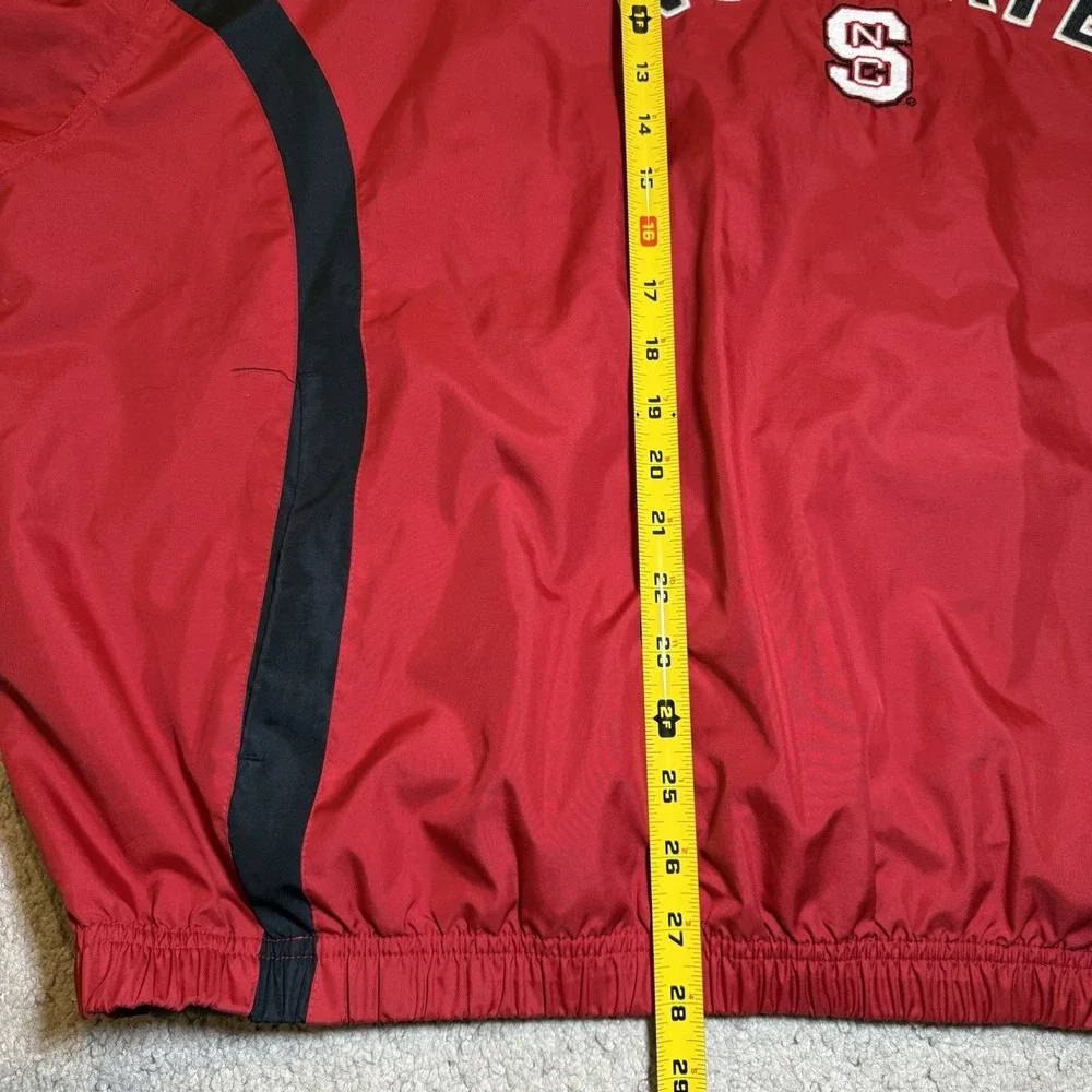 Starter NC State North Carolina Wolfpack Vintage Pullover Jacket Size 3XL Adult - Picture 10 of 12